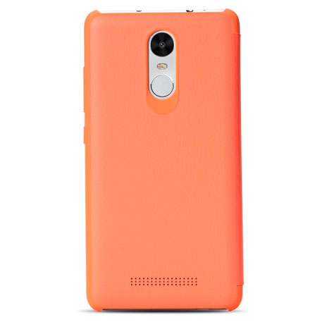 Xiaomi Redmi Note 3 Leather Flip Case Orange