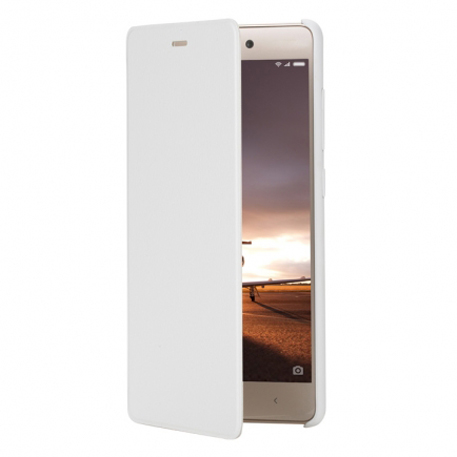 Xiaomi Redmi 3 Pro / 3S Leather Flip Case White