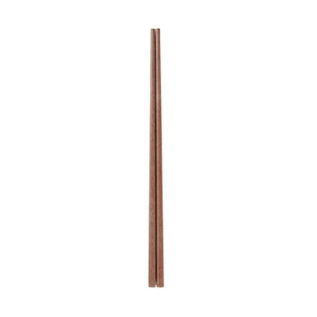 Yi Wu Yi Shi Natural Wood Chopsticks Wenge Set 10 pcs.