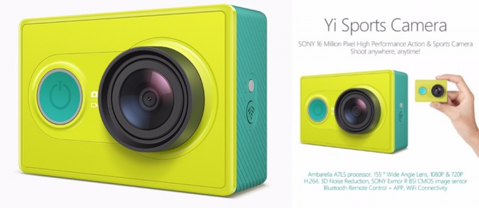 Xiaomi Yi Action Camera Green Yi sport